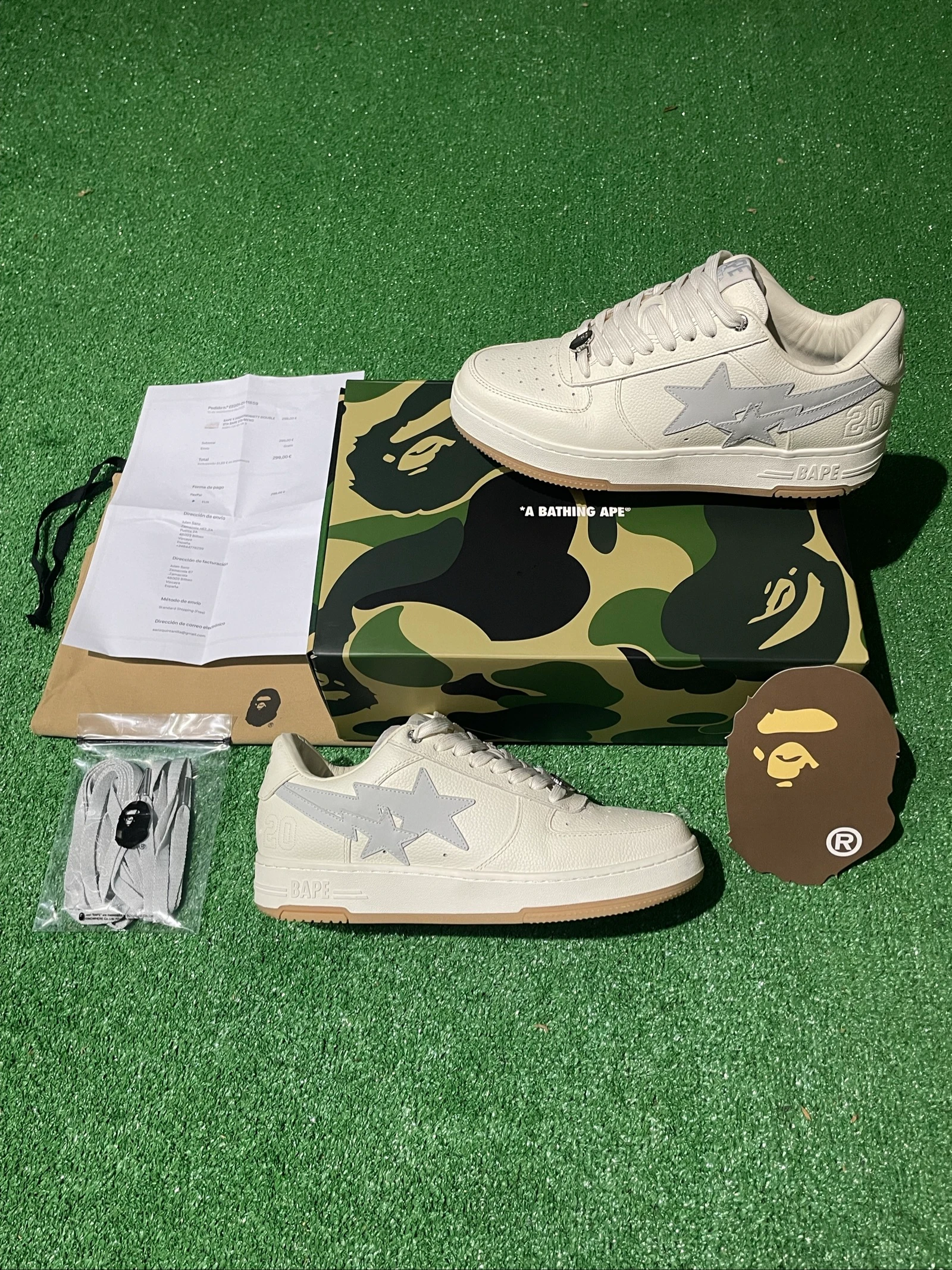 Zapatillas Bapesta x Highsnobiety Originales